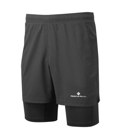 Short double core homme noir Ronhill Ronhill