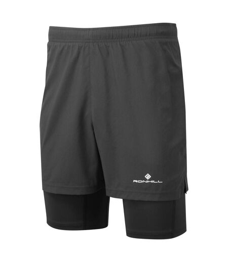 Short double core homme noir Ronhill Ronhill