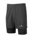 Short double core homme noir Ronhill Ronhill