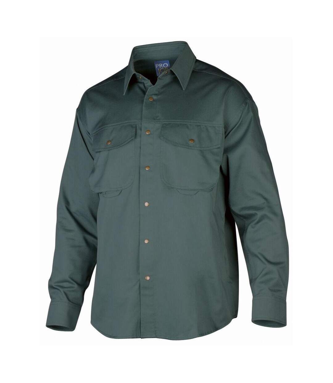 Chemise homme vert forêt Projob-1