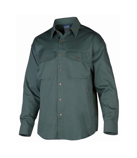 Chemise homme vert forêt Projob