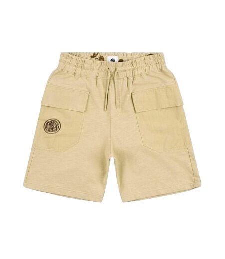 Mens Stamford Cargo Shorts Taupe Pretty Green