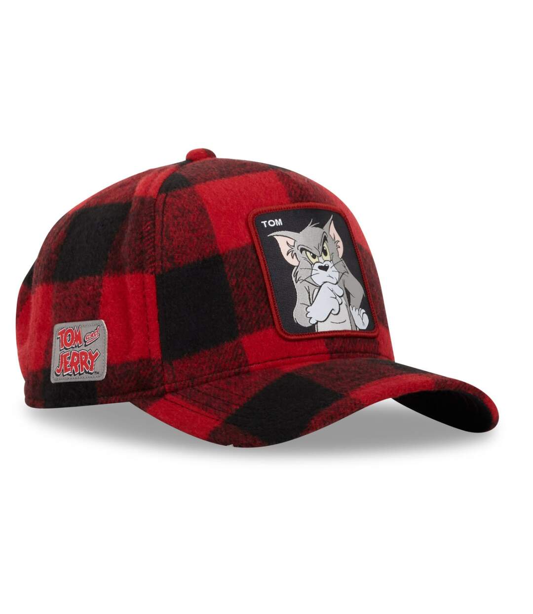 Casquette trucker avec filet finitions premium Tom et Jerry Capslab-4
