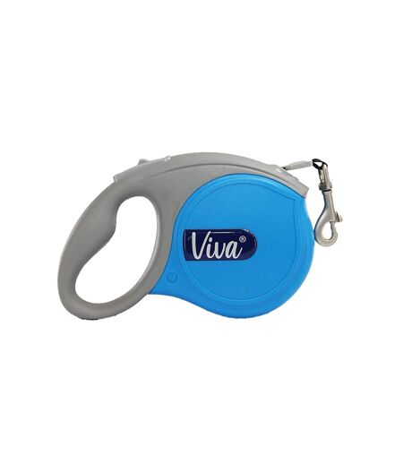 Viva retractable dog lead 5m medium blue Ancol