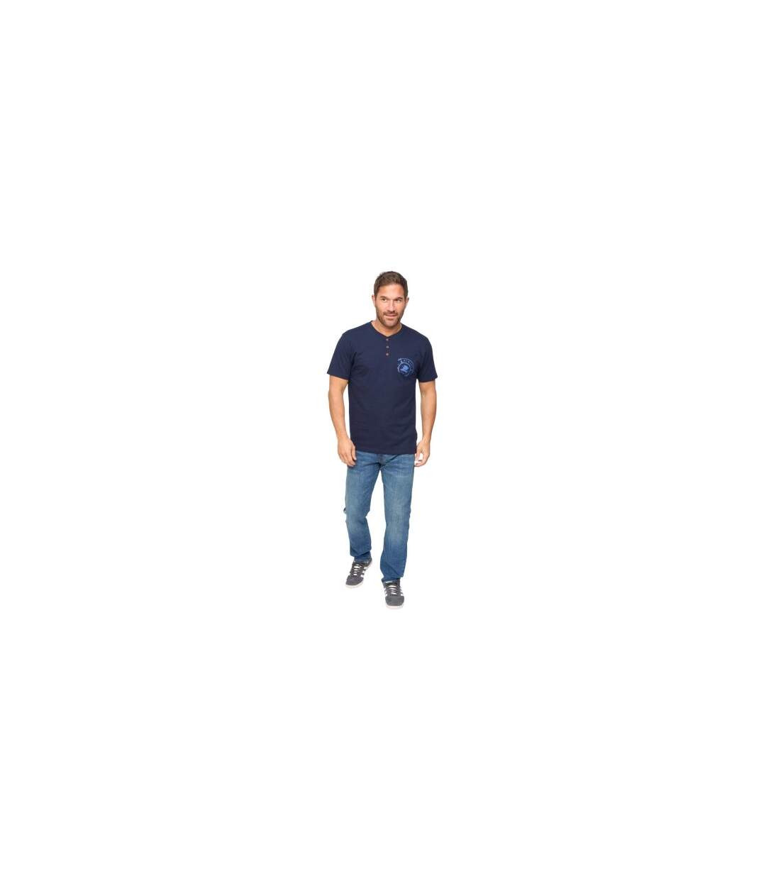 T-shirt Garside Homme Bleu Marine Bewley & Ritch-1