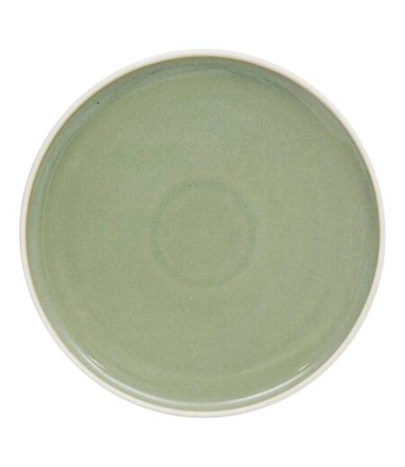 Lot de 6 Assiettes Plates Chiara 27cm Vert