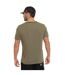 T-shirt homme en jersey col V rouloté imprimé devant Ron Vondutch-3