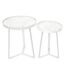 Set de 2 tables gigognes Wild Blanc-3