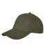 Casquette Motif/style 5 Panneaux Doyle Adulte Vert Forêt Elevate-3