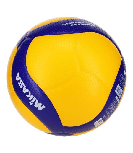 Ballon De Volley-ball V400w Taille 4 Bleu Jaune Mikasa