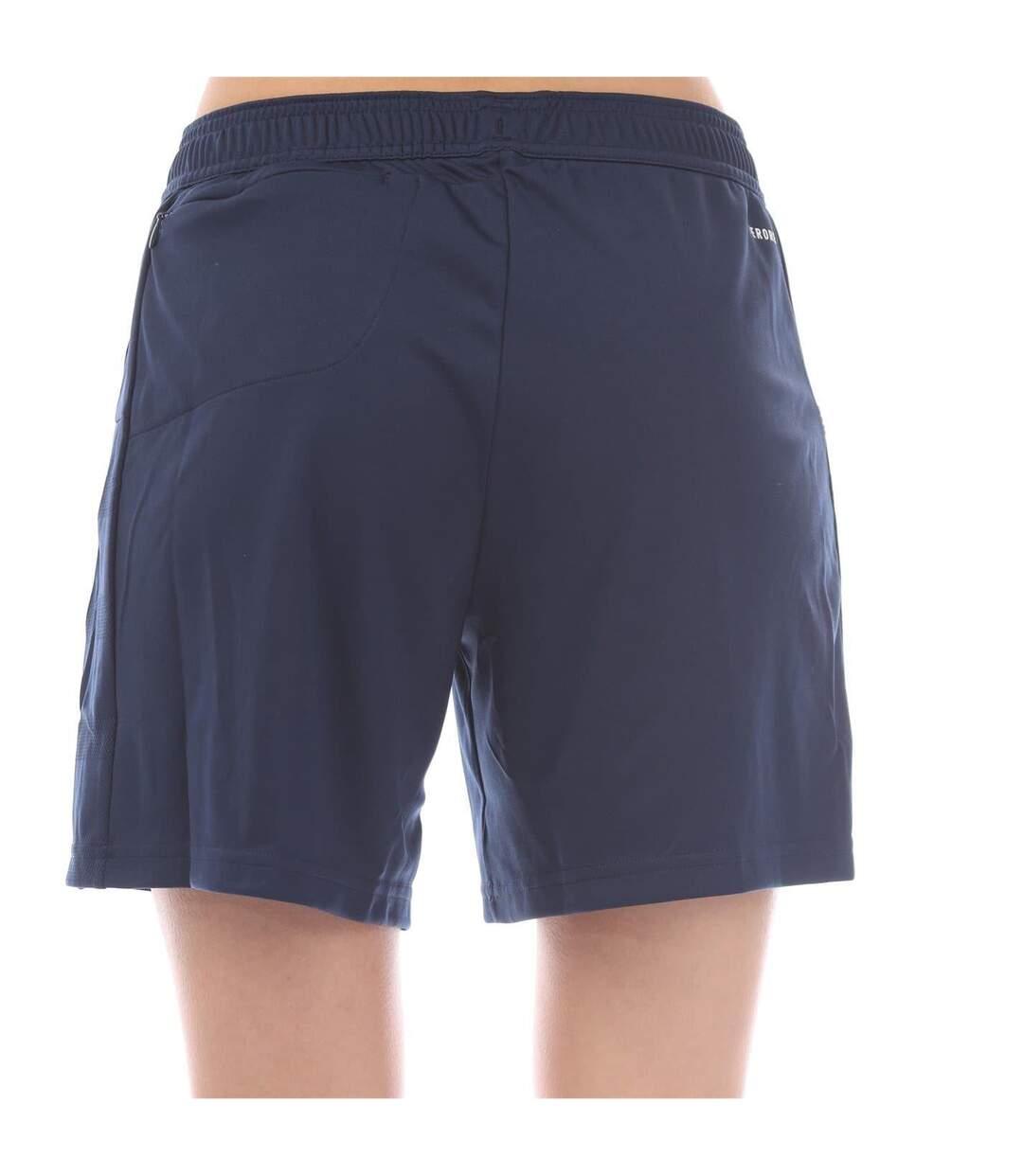 Womens/ladies Solid Shorts Navy Adidas-2