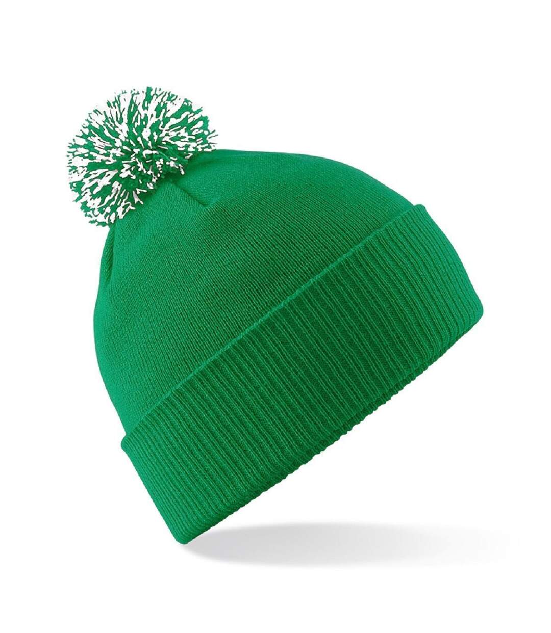 Bonnet snowstar - Adulte - B450 - vert kelly et blanc-1