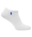 Lot De 6  Socquettes Homme Blanc Ralph Lauren-4