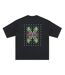 T-shirt Motif/style Imprimé Palmier Adulte Noir London-2