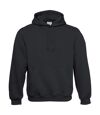 Sweat-shirt à capuche - mixte homme ou femme - WU620 - noir