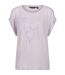 T-shirt Ample Manches Courtes Motif/style Imprimé Graphique Femme Lilas Pastel Imprimé Graphique Regatta-1