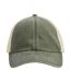 Casquette Trucker Motif/style Rétro Adulte Olive Beige Gris Beechfield-3