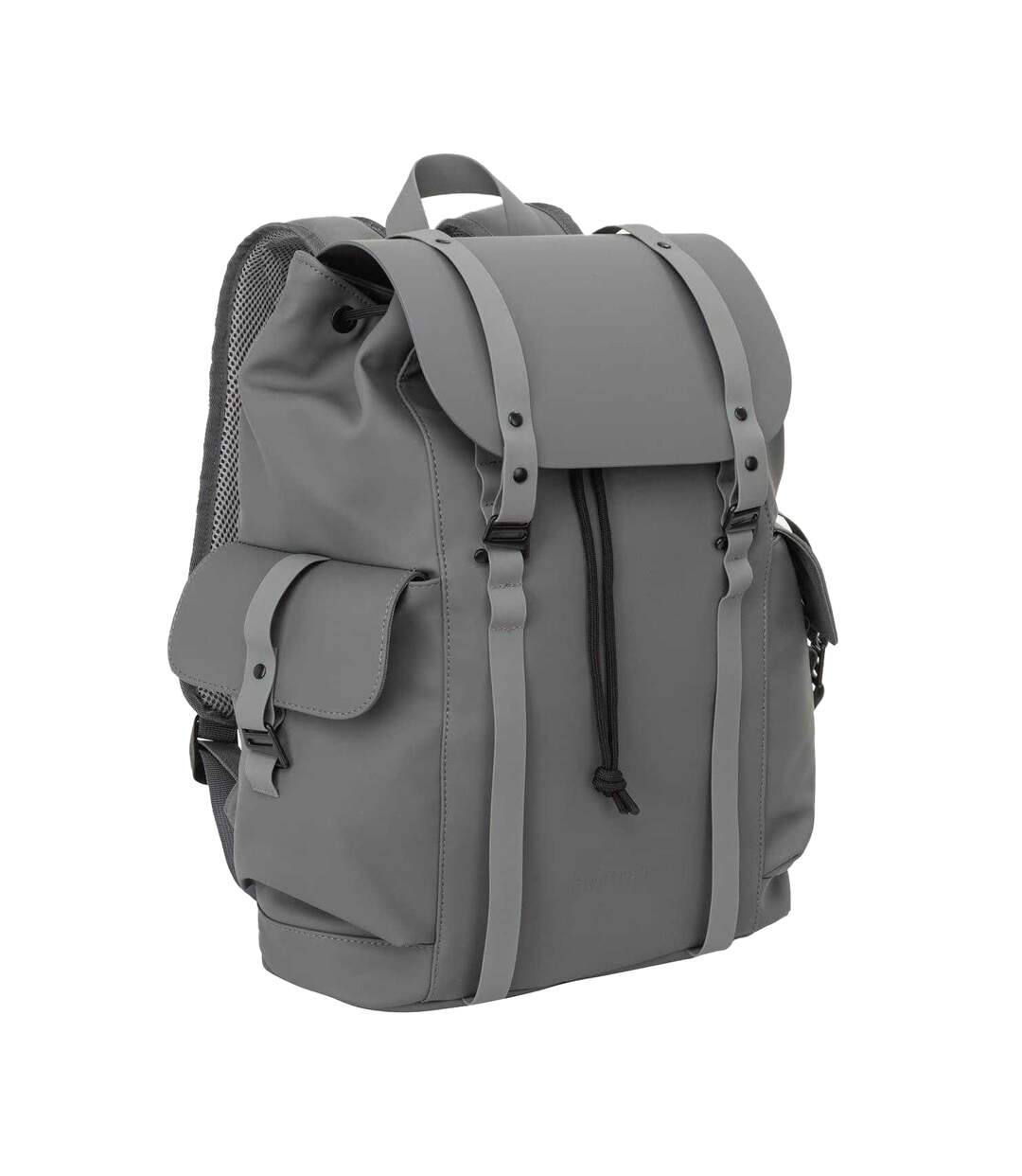 Sac À Dos Motif/style Mat Taille Unique Gris Foncé Firetrap-3