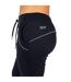Womens/ladies Contrast Stitching Regular Sweatpants Dark Blue Sjeng Sports-3