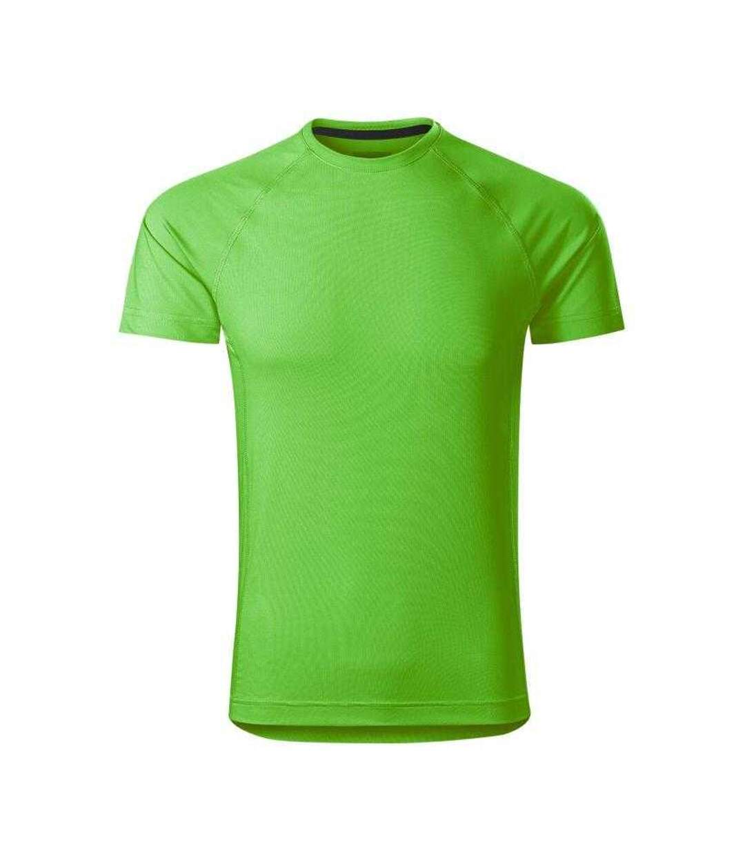 T-shirt Manches Raglan Motif/style Uni Destiny Homme Vert Malfini-1