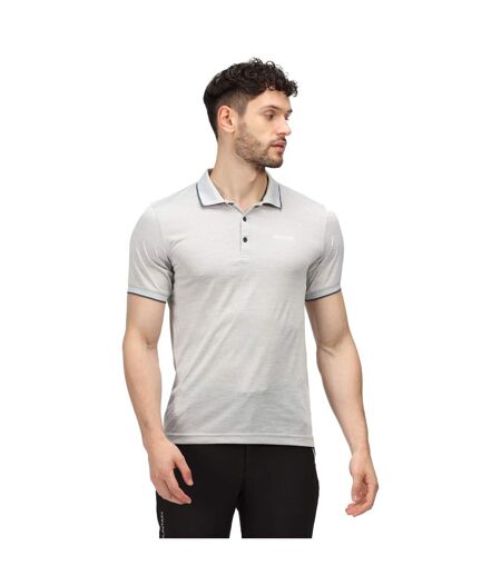 Mens Remex Ii Polo Shirt Silver Grey Regatta