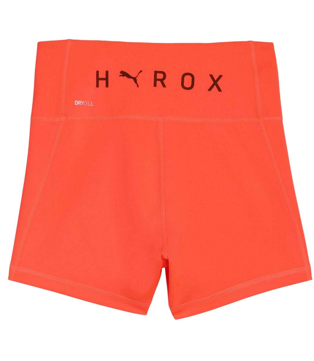Womens/ladies Hyrox Performance Shorts Glowing Red Puma-3