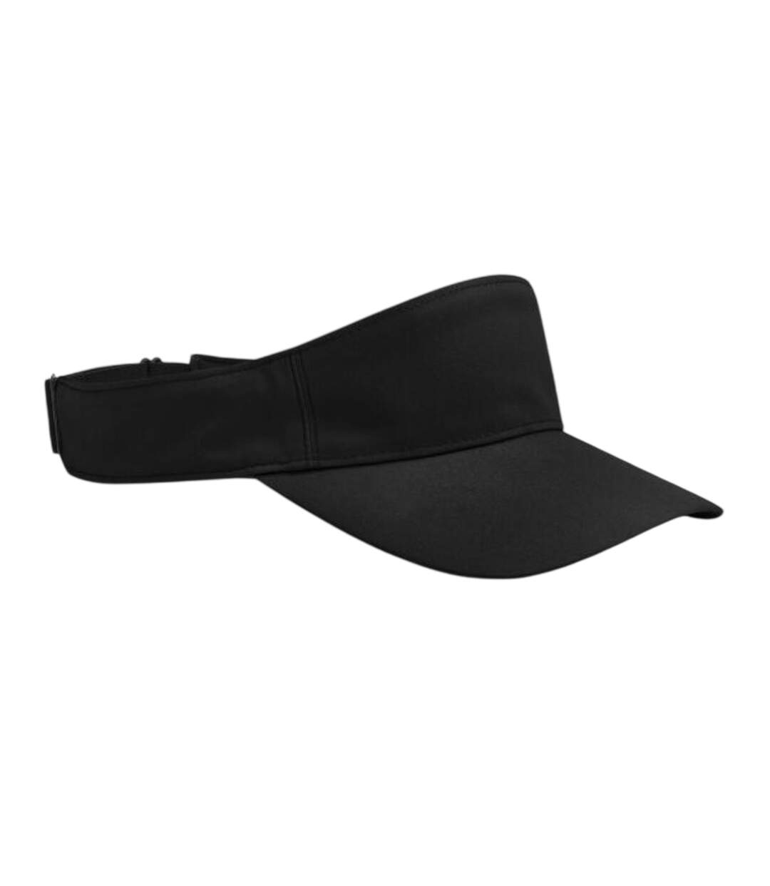 Performance Visor Cap Black Beechfield-1