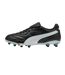 Womens/ladies Ultra Match+ Brilliance Ortholite Firm Ground Football Boots  Black Puma-2