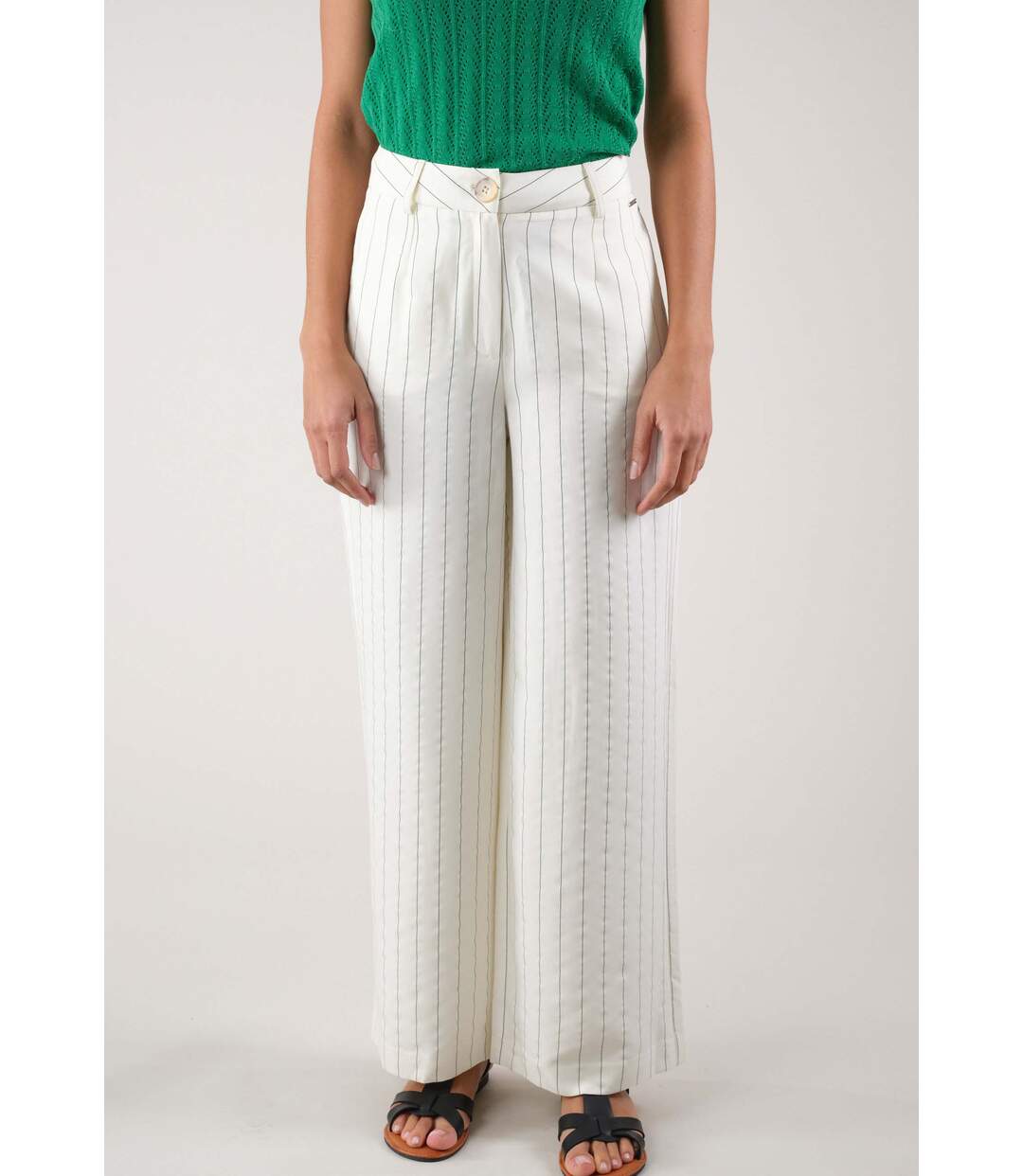 Pantalon habillé en viscose pour femme BEMINI-1