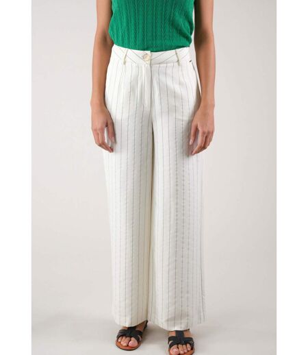 Pantalon habillé en viscose pour femme BEMINI