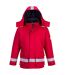 Portwest Mens Flame Resistant Anti-Static Winter Padded Jacket (Red) - UTPW390