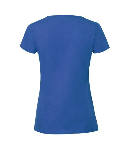 Fruit Of The Loom Womens/Ladies Ringspun Premium T-Shirt (Cobalt)