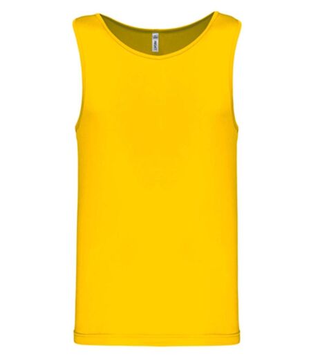 Débardeur de sport - Homme - PA441 - jaune