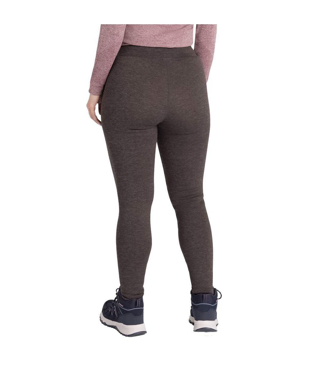 Legging Fuzzy Femme Gris Chiné Trespass-2