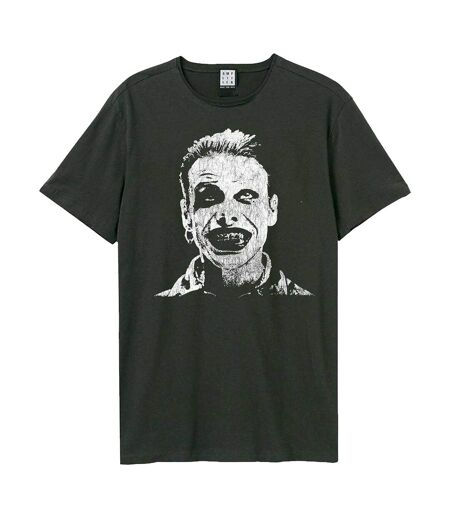 T-shirt Motif/style Yungblud Yb Face Adulte Charbon Amplified
