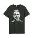 T-shirt Motif/style Yungblud Yb Face Adulte Charbon Amplified-1