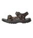 Mens Crete Camo Sandals Green Black Mountain Warehouse-3