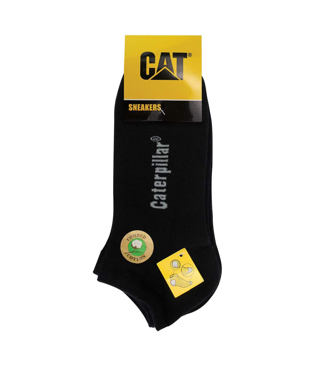 Mens 5 Pack Cotton Rich Trainer Work Socks-2