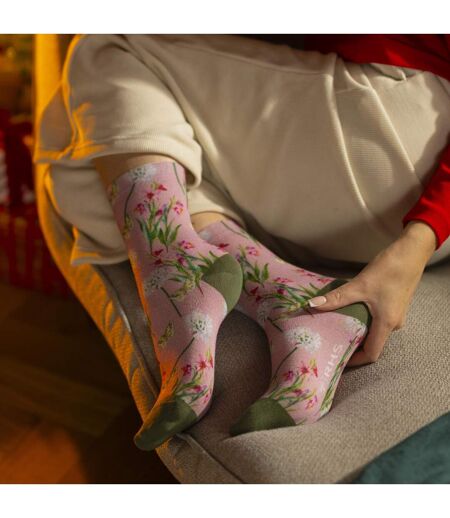 Ladies Novelty Socks | Funny Colourful Floral Patterned Socks 4-7 UK