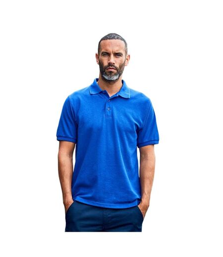 PRO RTX Mens Pro Piqué Polo Shirt (Royal Blue)