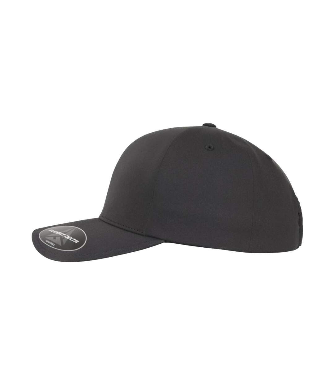 Casquette flexfit delta noir Yupoong-3