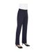 Pantalon de costume eclipse bianca femme bleu marine Brook Taverner-1