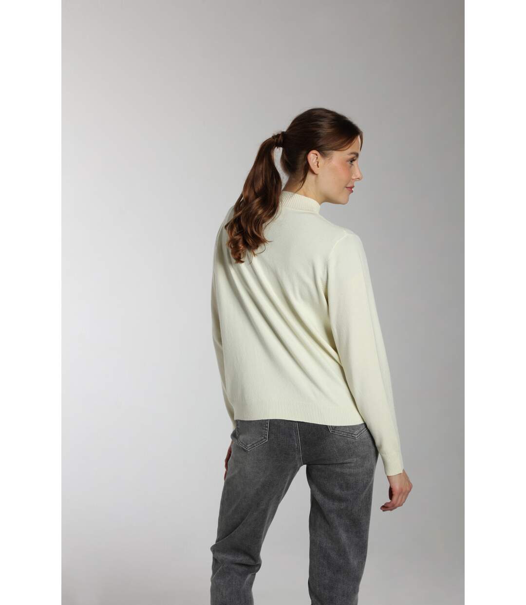Pull Lady  | Gerard Pasquier Avec Col Pattes De Boutonnière | Gerard Pasquier-4
