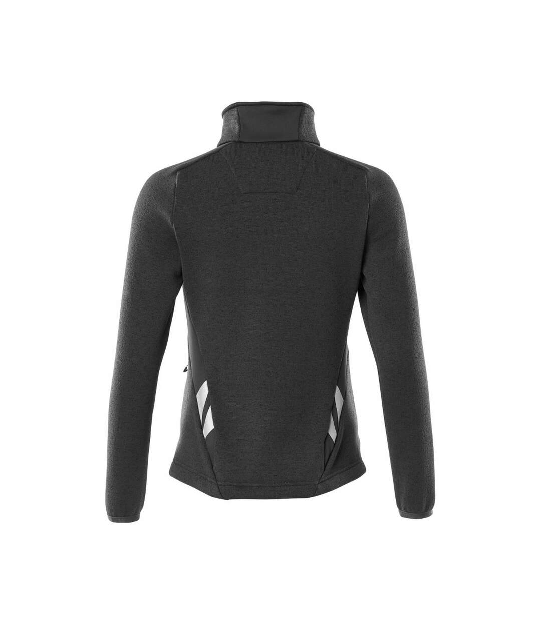Womens/ladies Accelerate Knitted Jacket Black Mascot-2
