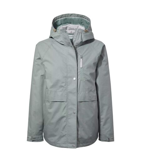 Veste imperméable saltaire femme gris bleu / gris pâle Craghoppers