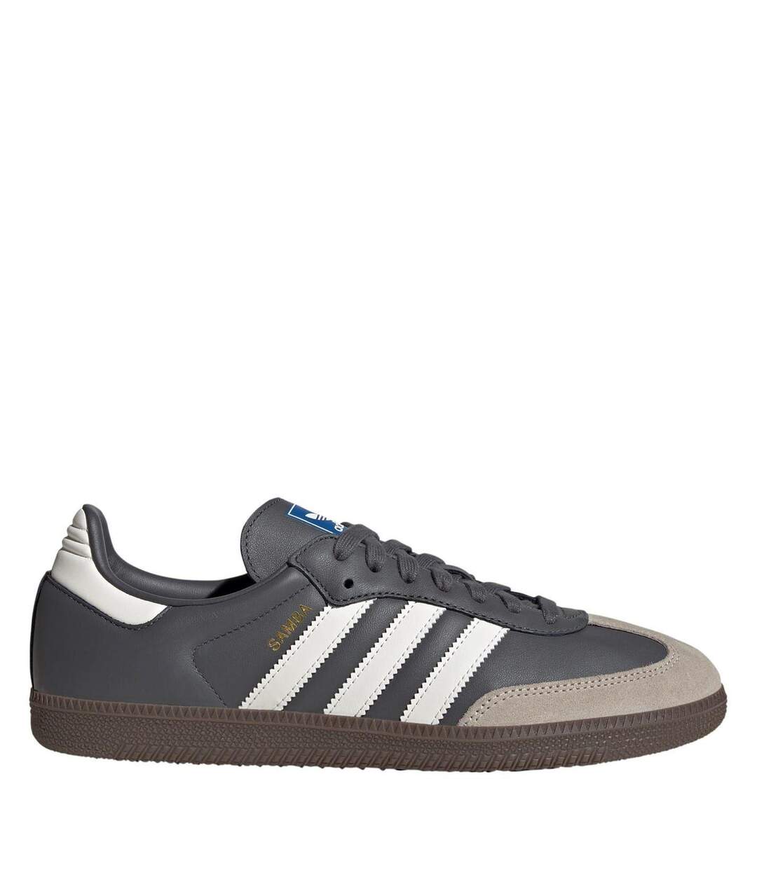 Baskets Motif/style 3 Rayures Samba Og Homme Gris Blanc Adidas-1