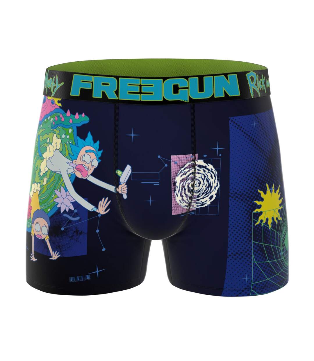 Lot de 3 boxers homme Rick and Morty Freegun-4