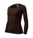 T-shirt Manches Longues Femme Marron Malfini-4