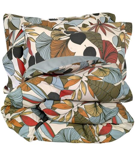 Parure de lit percale de coton CASCADE Taie 50x70 cm