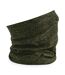 Beechfield Unisex Adult Morf Spacer Marl Neck Warmer (Olive) (One Size)